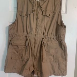 Hooded cargo vest plus cute tunic dress!!!